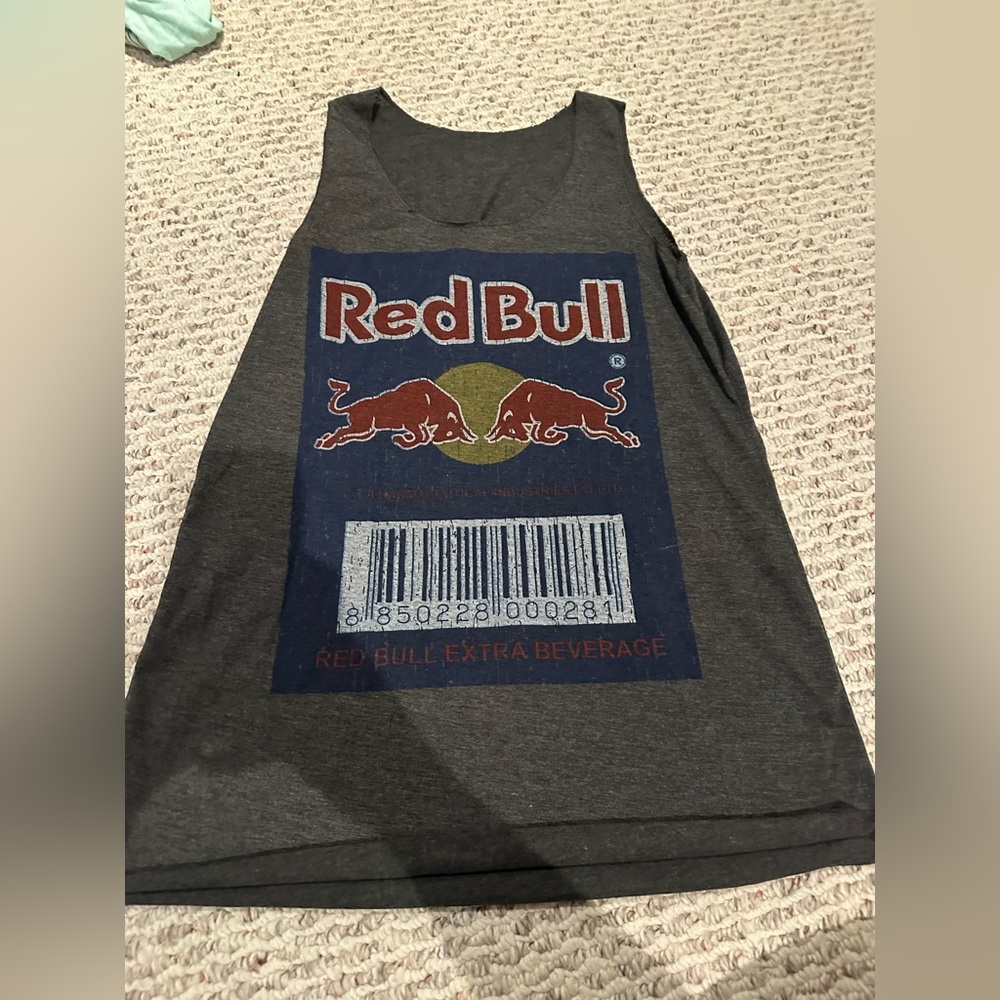 Red bull muscle tank